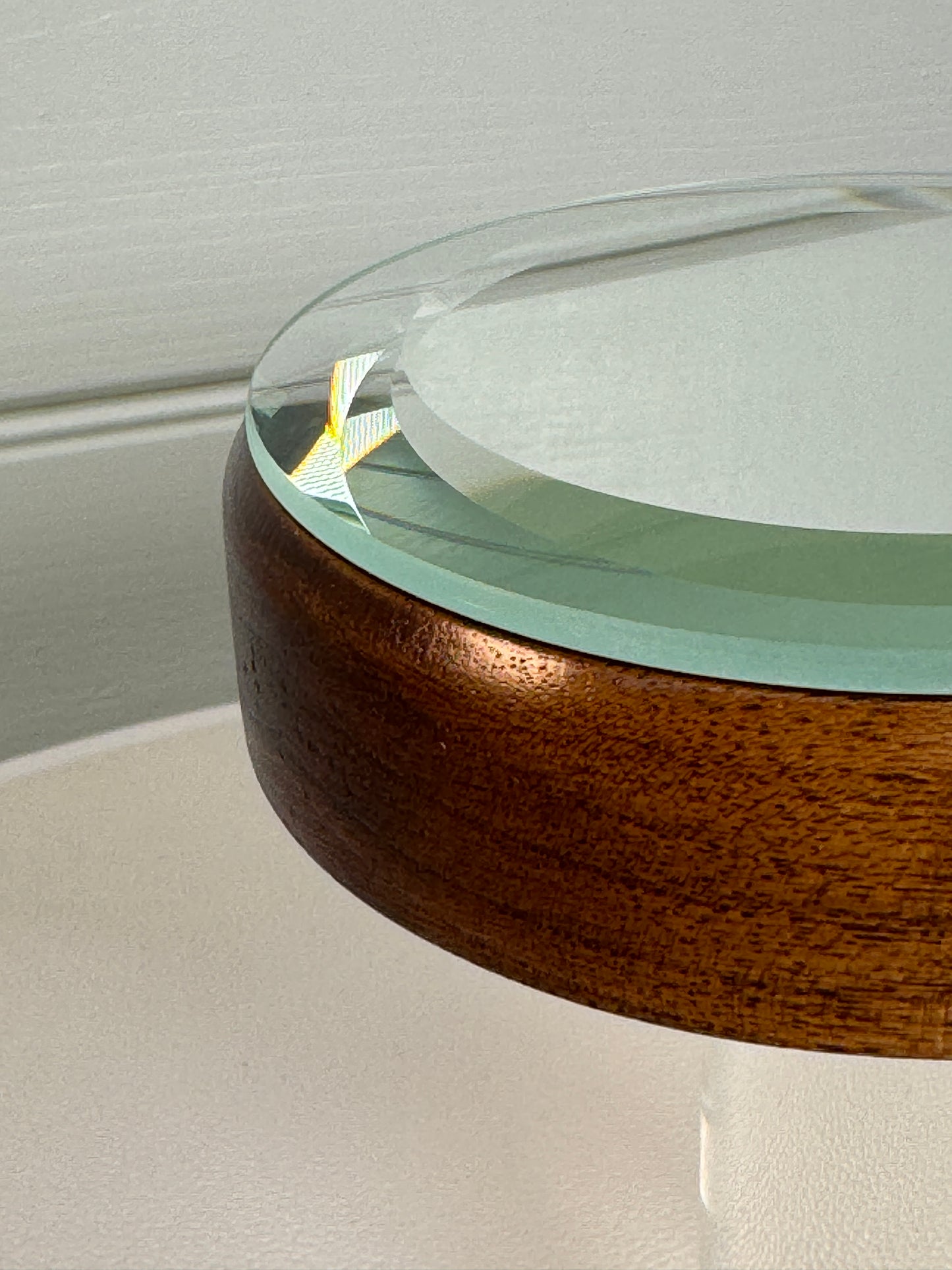 Mirrored Stand for figurines or gems.