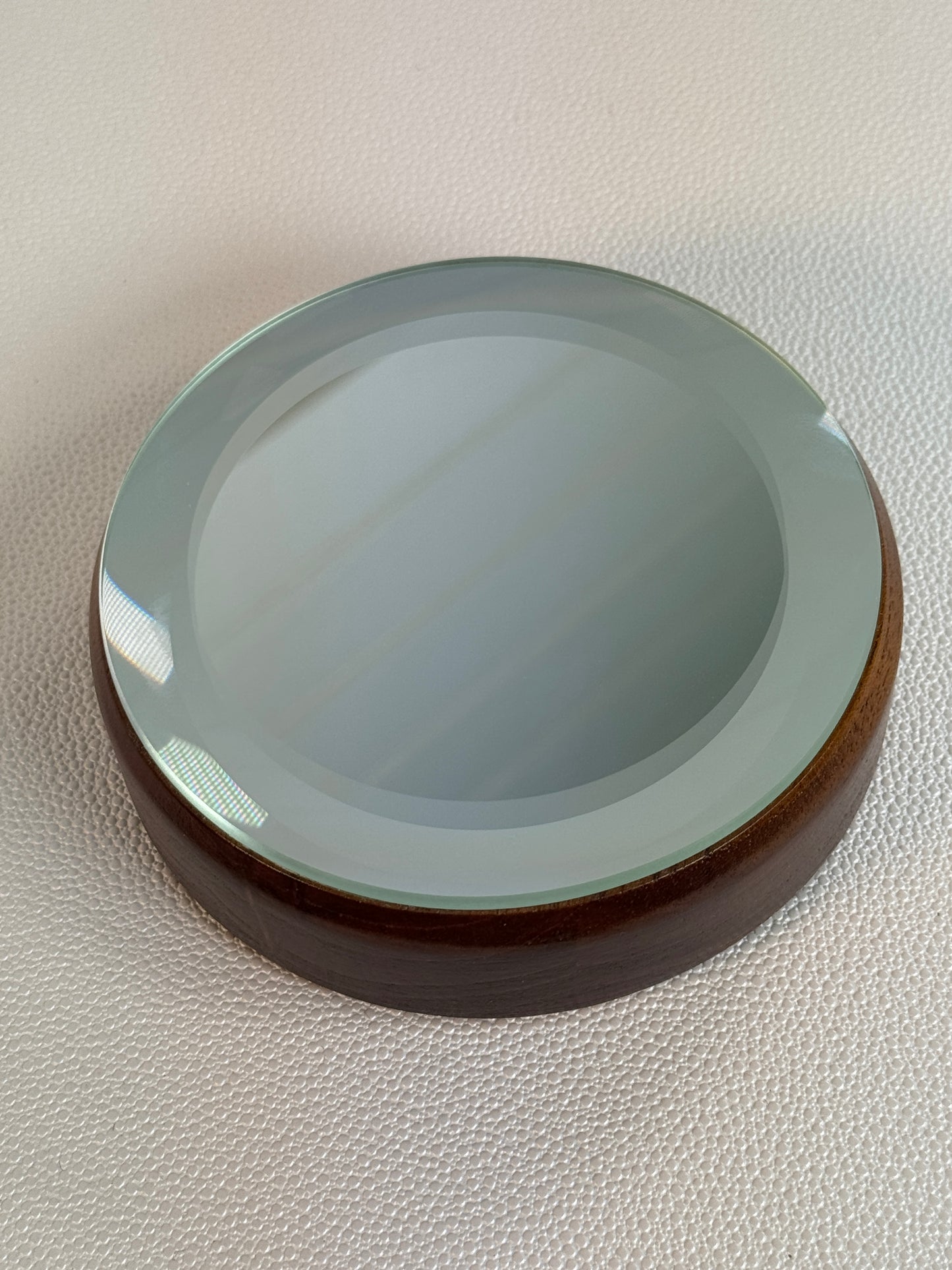 Mirrored Stand for figurines or gems.