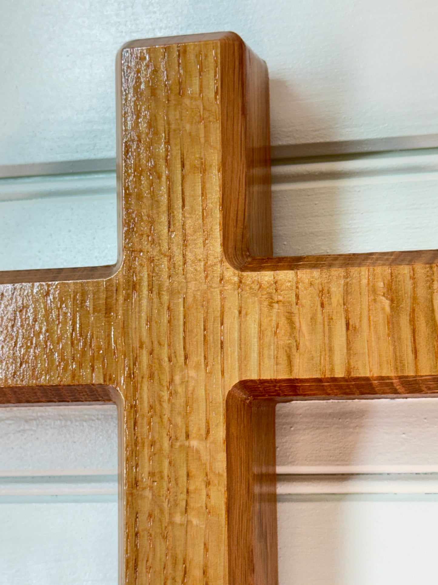 Figured Oak Cross