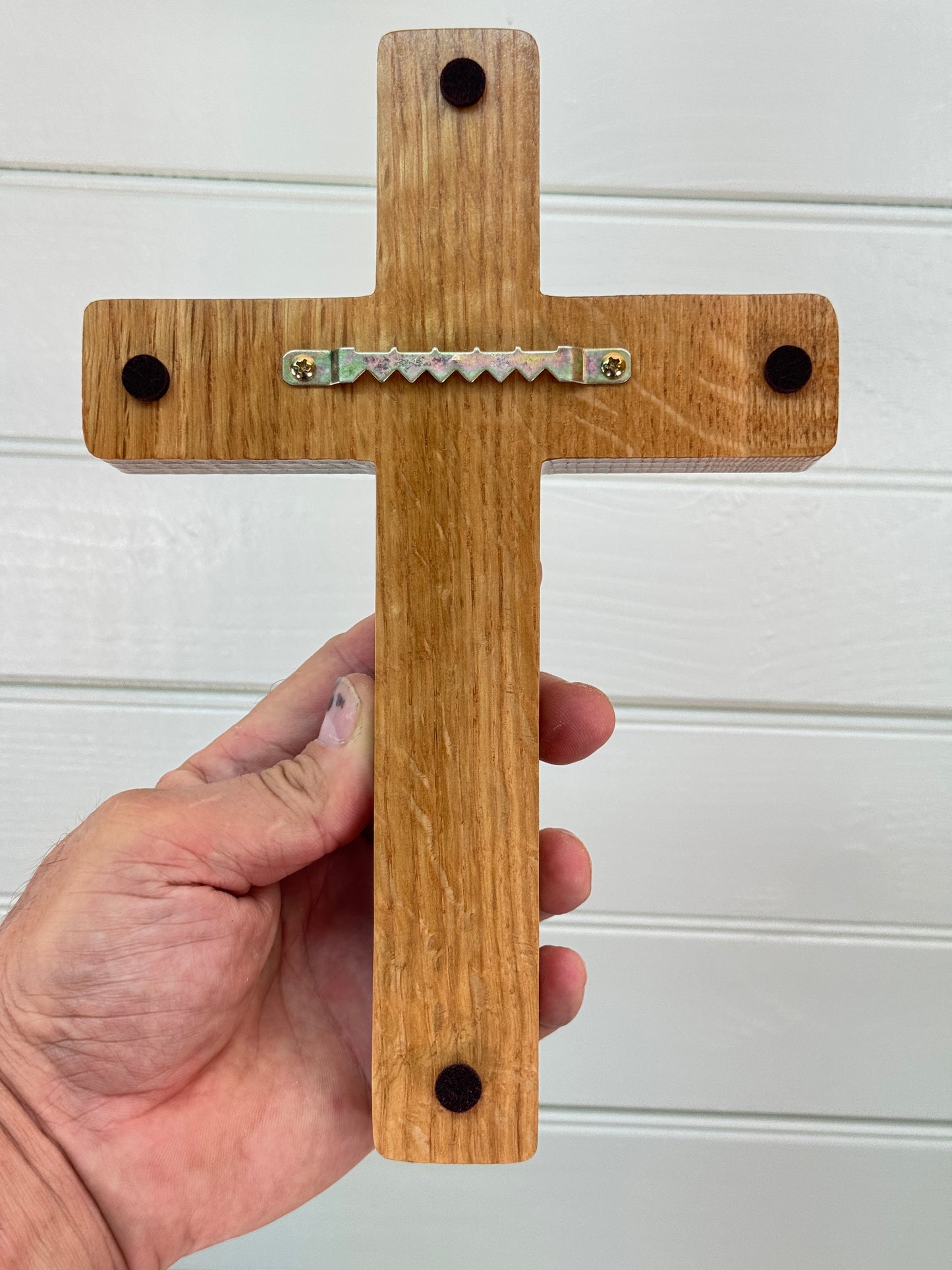 Figured Oak Cross