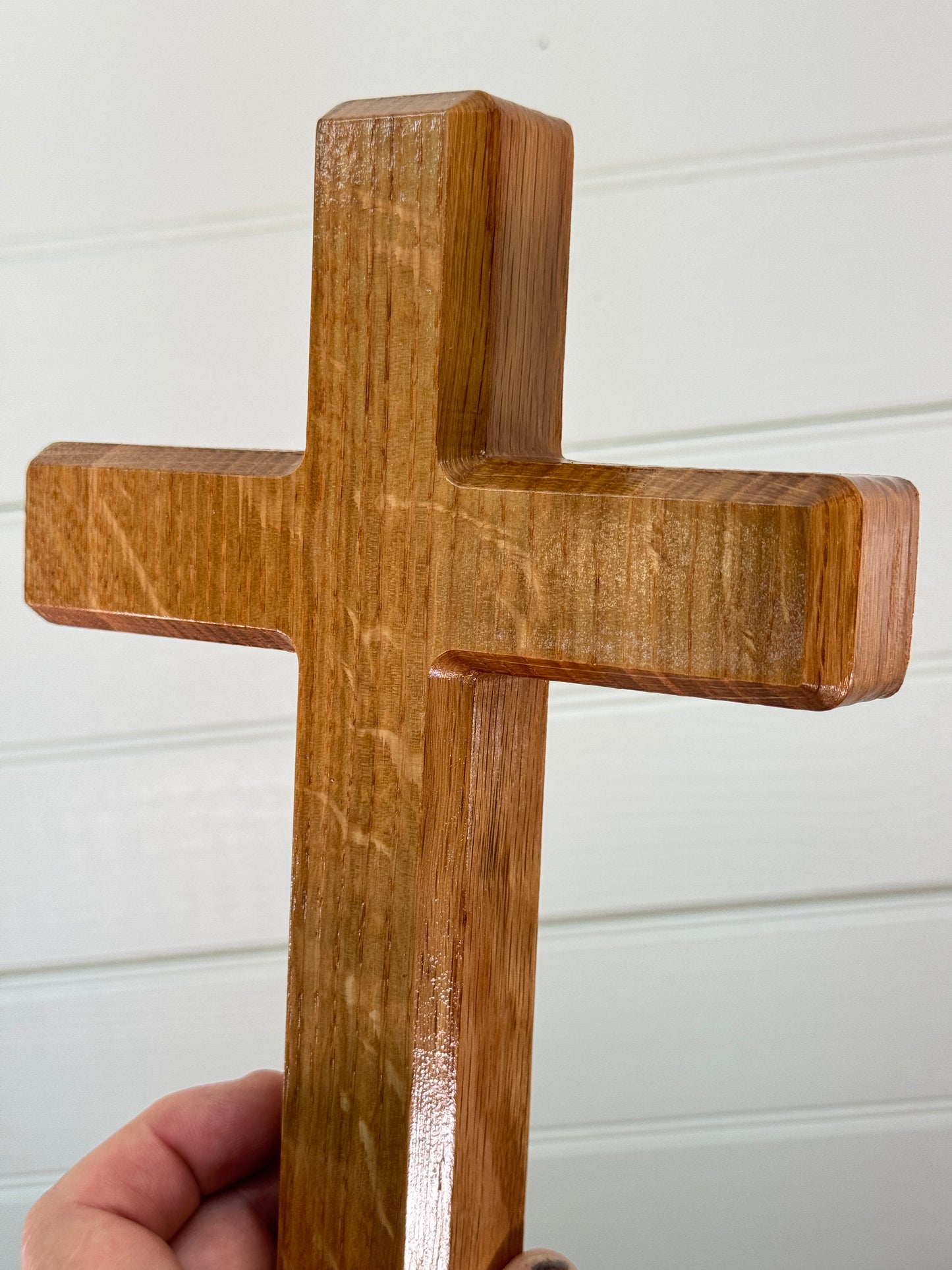Figured Oak Cross