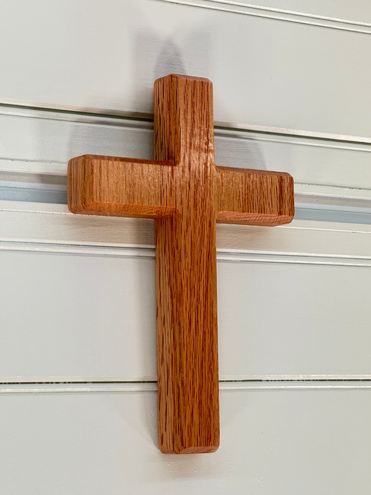 Natural Oak Cross for wall