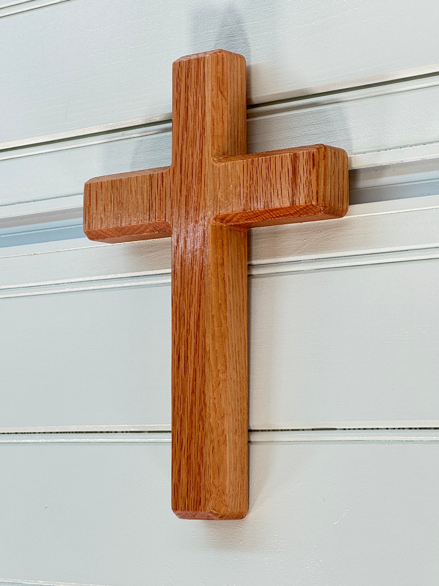 Natural Oak Cross for wall