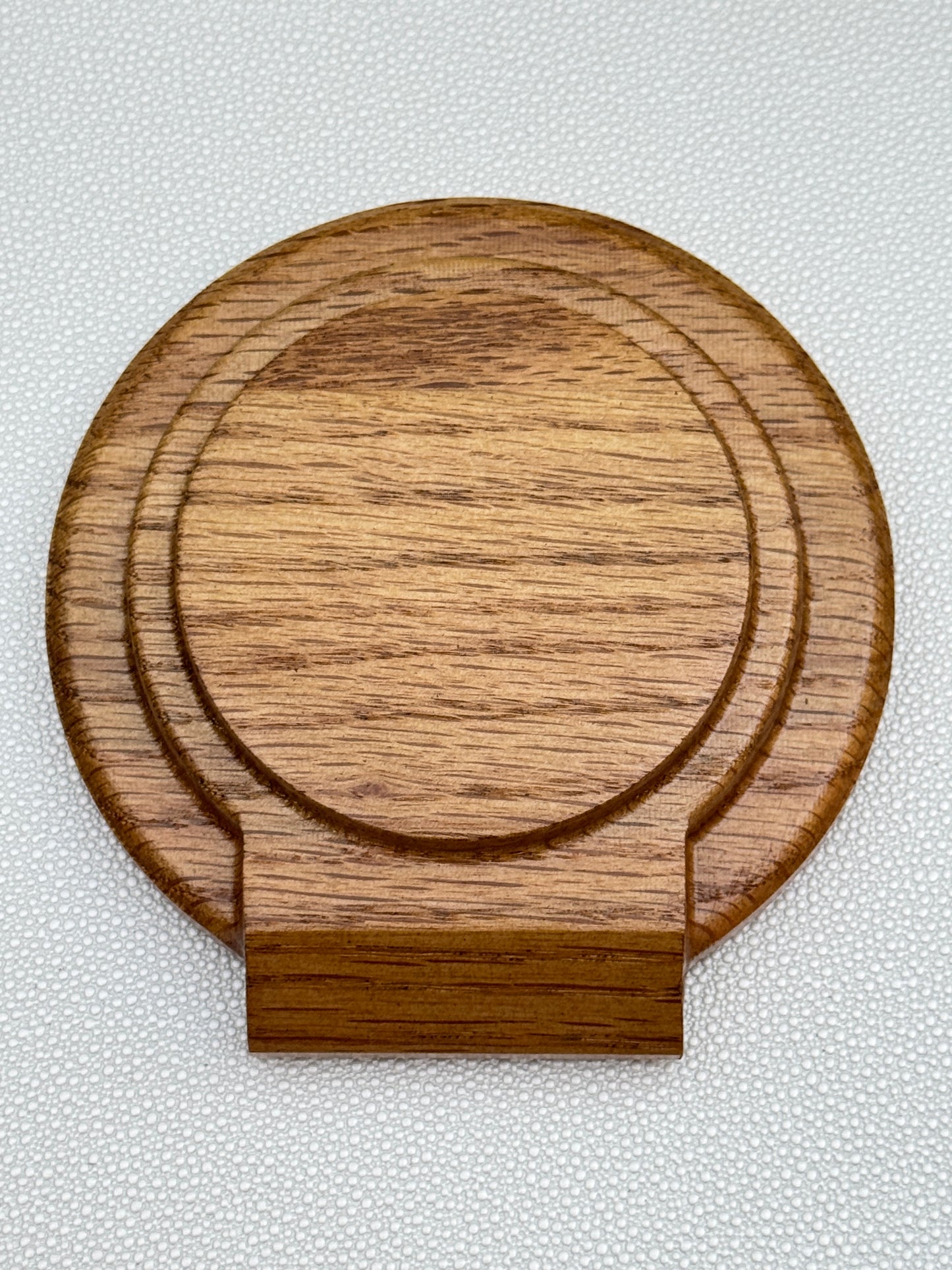 Oak Display with Glass Dome