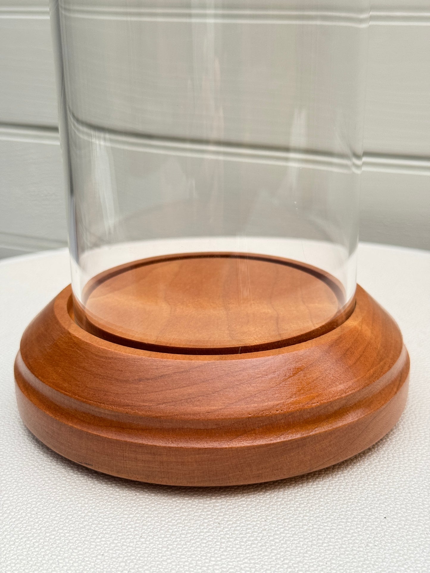Cherry Display with Glass Dome
