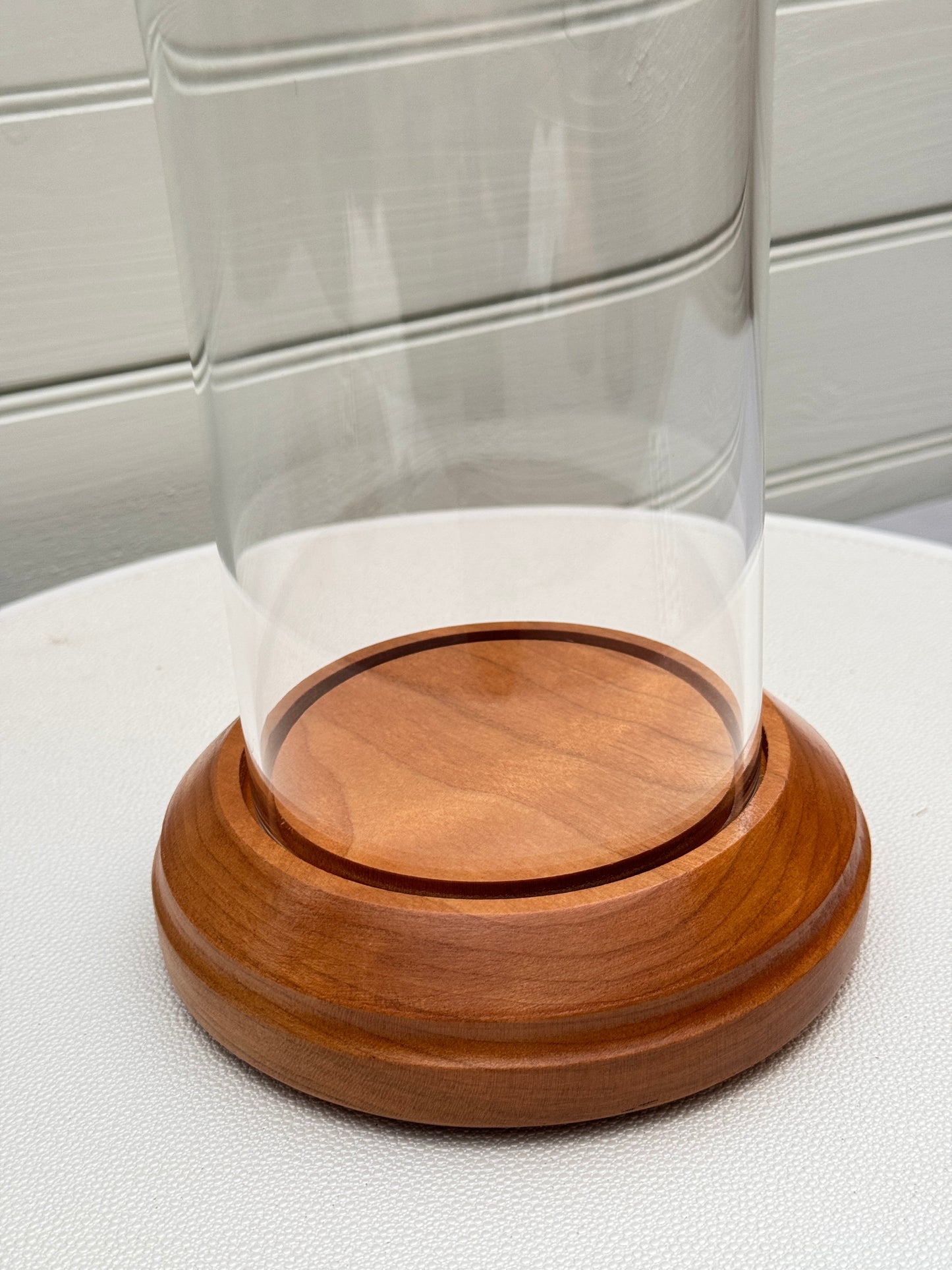 Cherry Display with Glass Dome