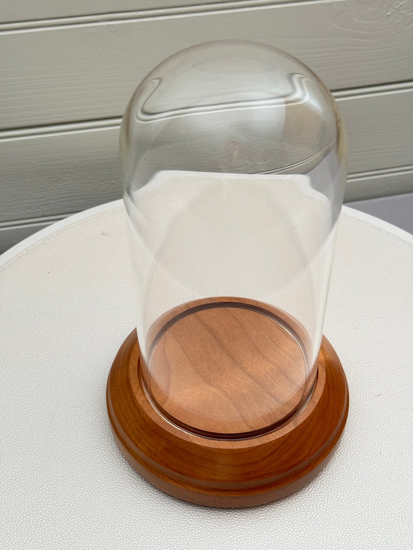 Cherry Display with Glass Dome