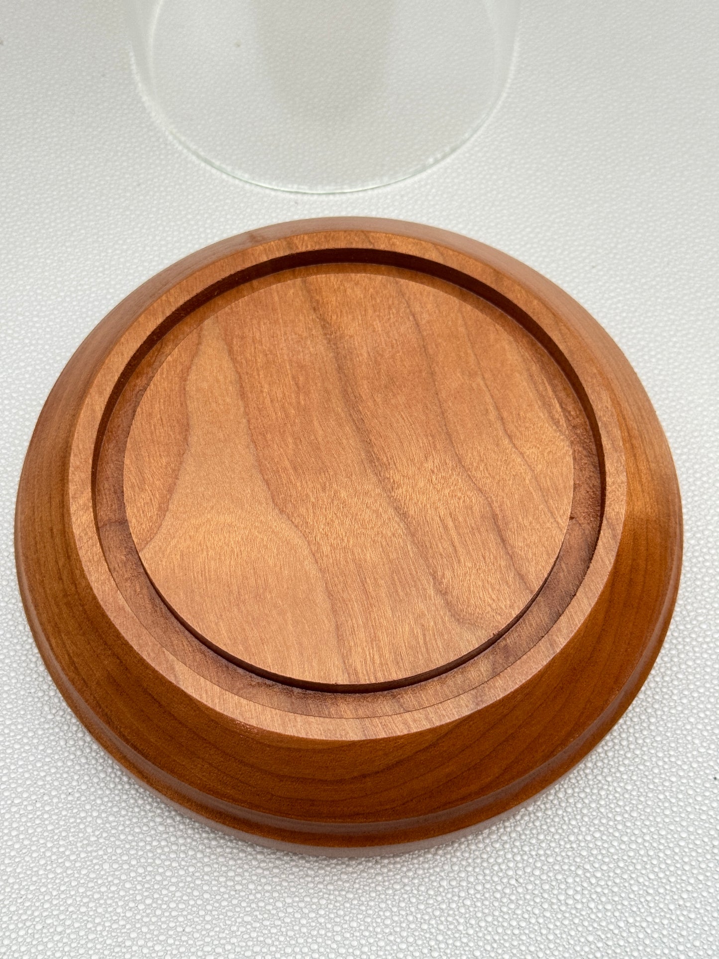 Cherry Display with Glass Dome