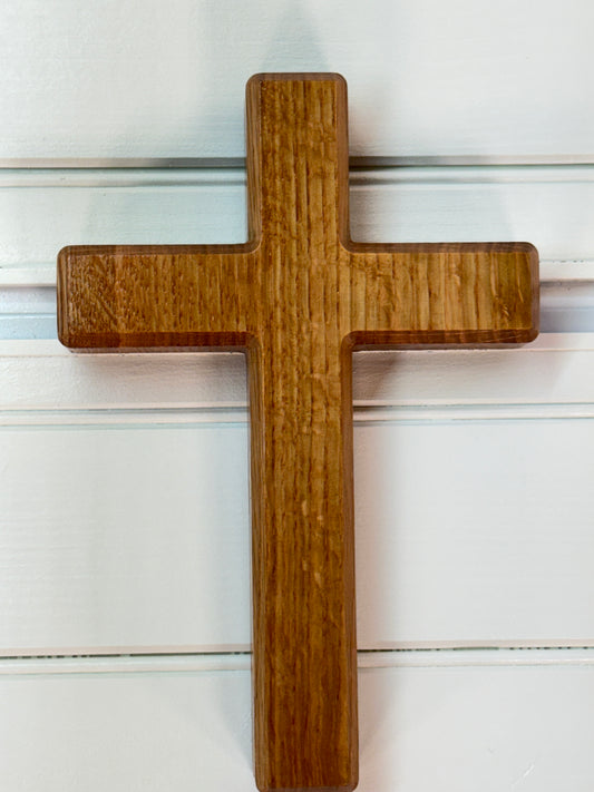 Figured Oak Cross