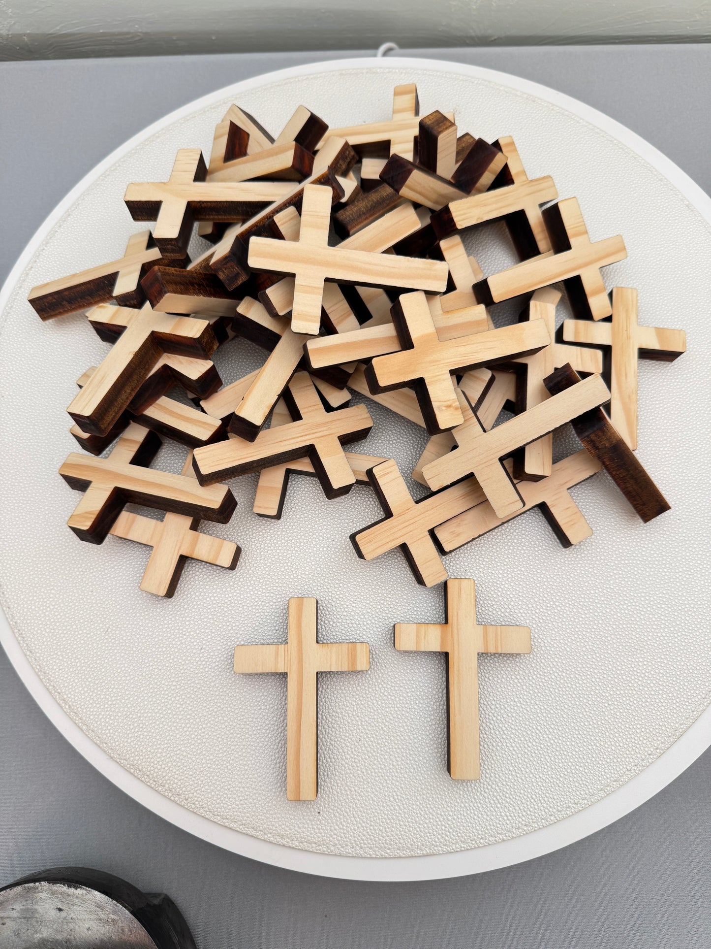 Small Pine Crosses - lot of 40